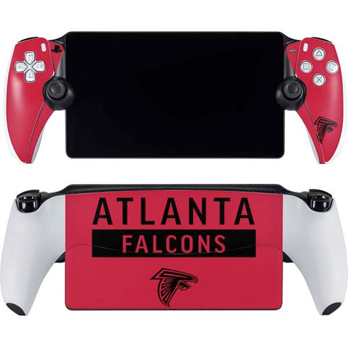 NFL Atlanta Falcons Red Performance Series PlayStation Portal Remote Player Skin