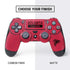 NFL Atlanta Falcons Red Performance Series PS4 Controller Skin