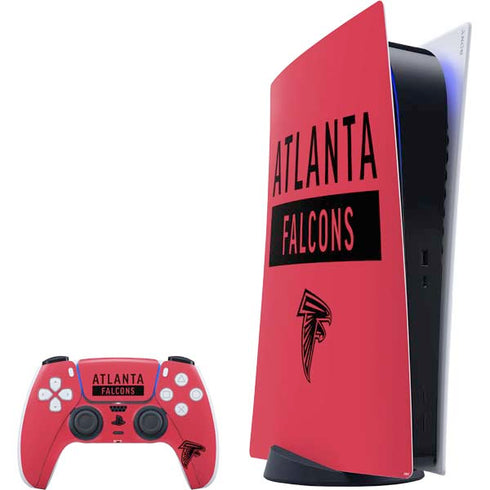 NFL Atlanta Falcons Red Performance Series PS5 Digital Edition Bundle Skin
