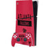 NFL Atlanta Falcons Red Performance Series PS5 Slim Digital Edition Console Skin