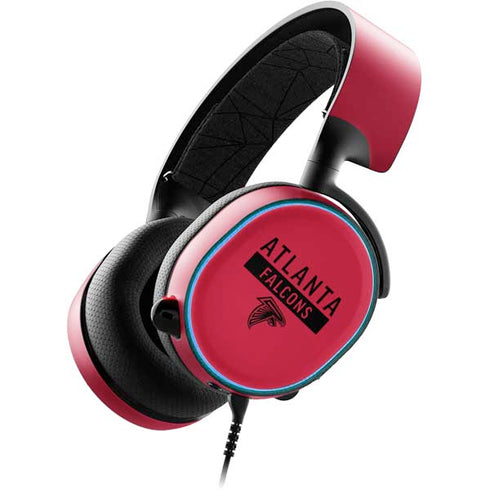 NFL Atlanta Falcons Red Performance Series SteelSeries Arctis 3 Skin