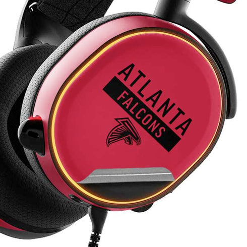 NFL Atlanta Falcons Red Performance Series SteelSeries Arctis 3 Skin