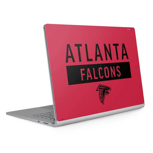 NFL Atlanta Falcons Red Performance Series Surface Book 2 13.5in Skin