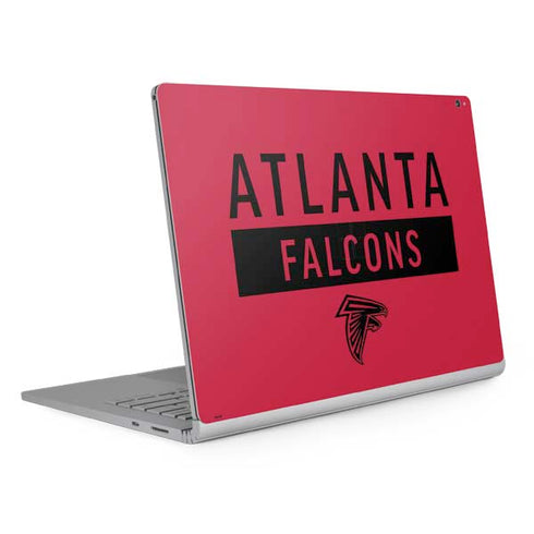 NFL Atlanta Falcons Red Performance Series Surface Book 2 15in Skin
