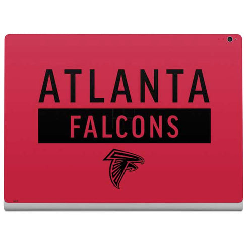 NFL Atlanta Falcons Red Performance Series Surface Book 2 15in Skin