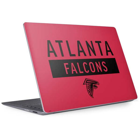 NFL Atlanta Falcons Red Performance Series Surface Laptop 2 Skin