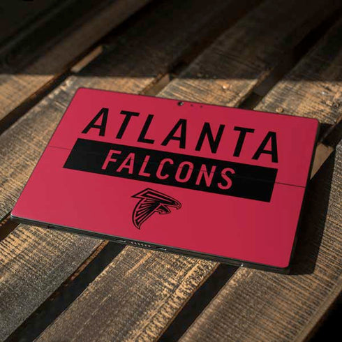 NFL Atlanta Falcons Red Performance Series Surface Pro 6 Skin