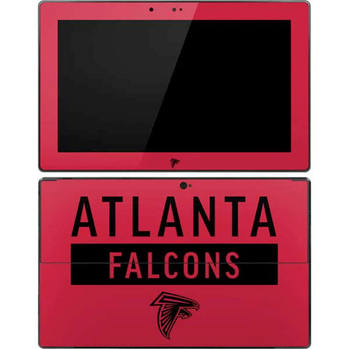 NFL Atlanta Falcons Red Performance Series Surface Pro Tablet Skin
