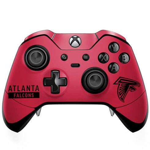 NFL Atlanta Falcons Red Performance Series Xbox One Elite Controller Skin