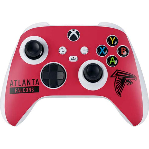 NFL Atlanta Falcons Red Performance Series Xbox Series S Controller Skin