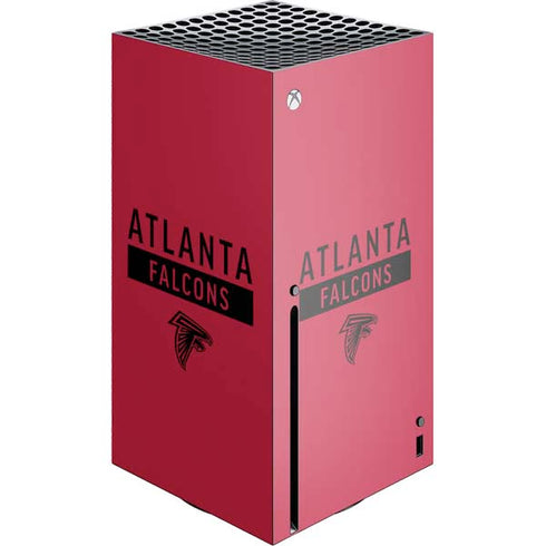 NFL Atlanta Falcons Red Performance Series Xbox Series X Console Skin