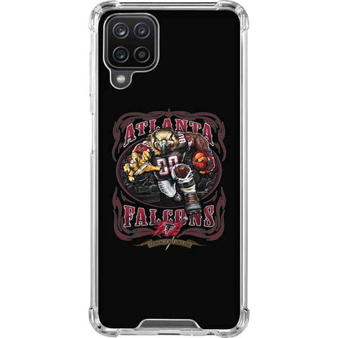 Liquid Blue NFL Atlanta Falcons Running Back Galaxy A12 Clear Case
