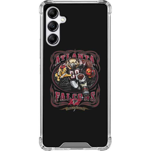 Liquid Blue NFL Atlanta Falcons Running Back Galaxy A14 5G Clear Case