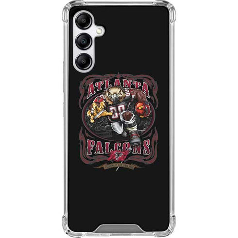 Liquid Blue NFL Atlanta Falcons Running Back Galaxy A15 5G Clear Case
