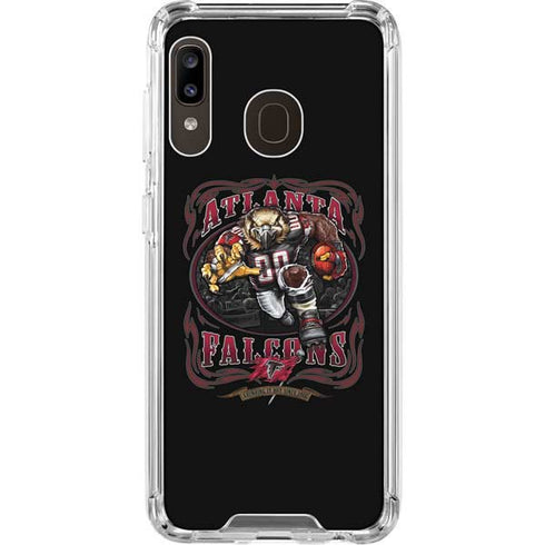 Liquid Blue NFL Atlanta Falcons Running Back Galaxy A30 Clear Case