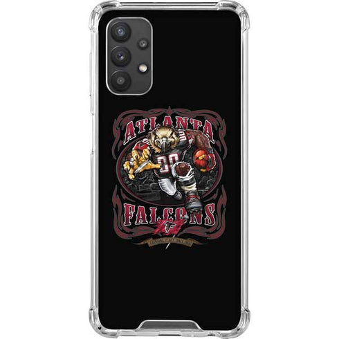 Liquid Blue NFL Atlanta Falcons Running Back Galaxy A32 5G Clear Case