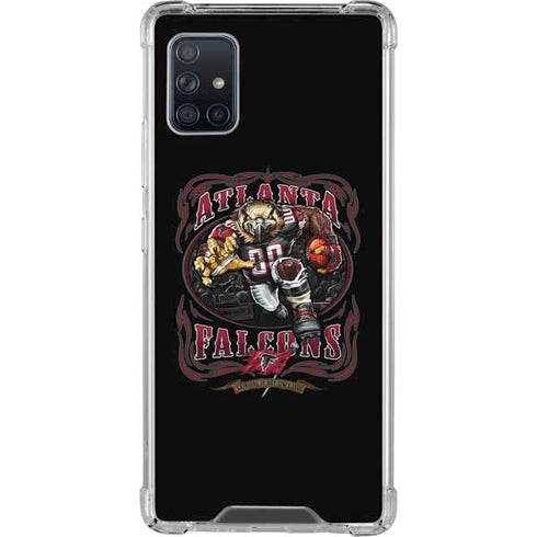 Liquid Blue NFL Atlanta Falcons Running Back Galaxy A51 5G Clear Case