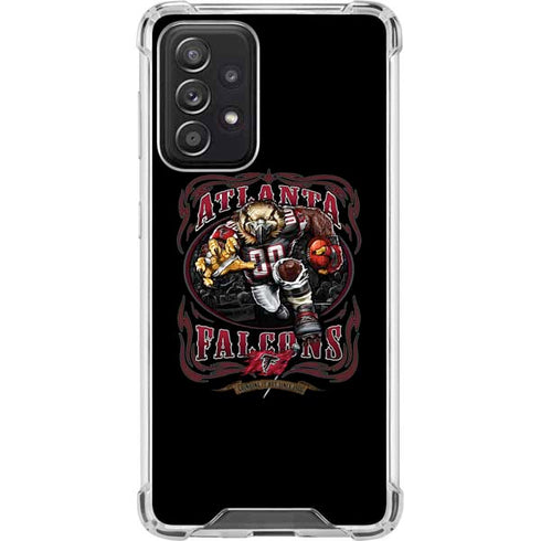 Liquid Blue NFL Atlanta Falcons Running Back Galaxy A52 5G Clear Case
