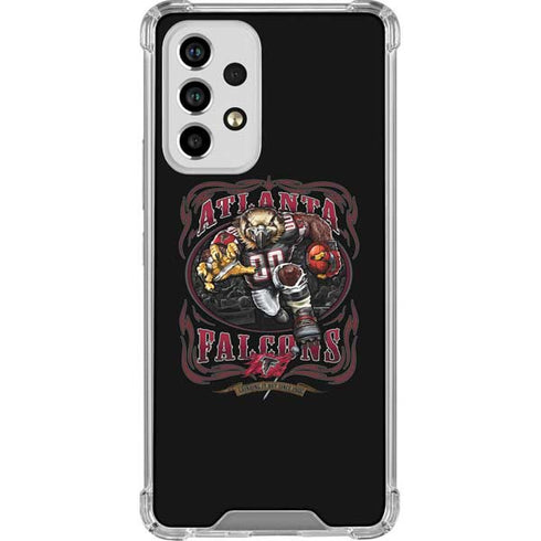 Liquid Blue NFL Atlanta Falcons Running Back Galaxy A53 5G Clear Case