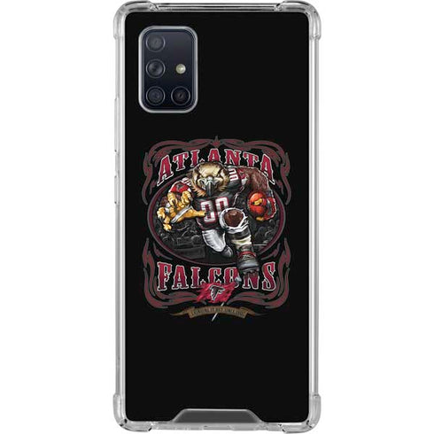 Liquid Blue NFL Atlanta Falcons Running Back Galaxy A71 5G Clear Case