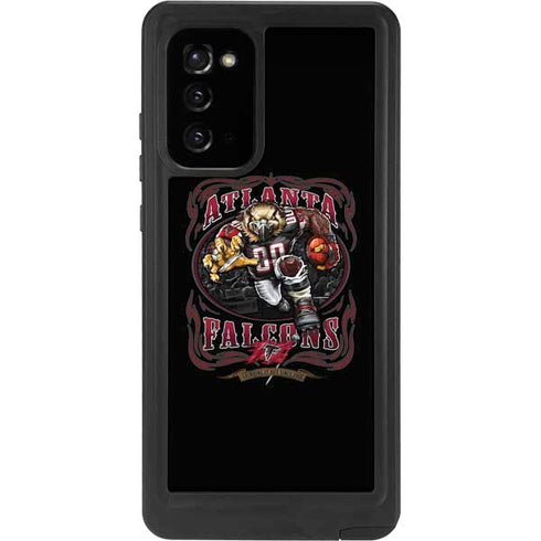 Liquid Blue NFL Atlanta Falcons Running Back Galaxy Note20 5G Waterproof Case