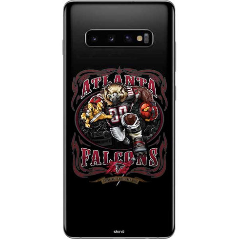 Liquid Blue NFL Atlanta Falcons Running Back Galaxy S10 Plus Skin