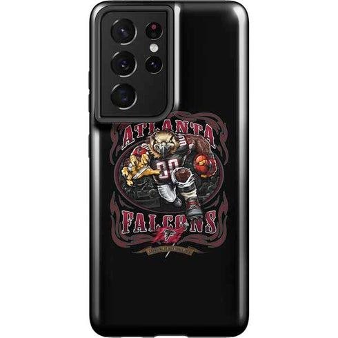 Liquid Blue NFL Atlanta Falcons Running Back Galaxy S21 Ultra 5G Pro Case