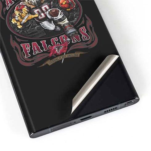 Liquid Blue NFL Atlanta Falcons Running Back Galaxy S22 Ultra Skin