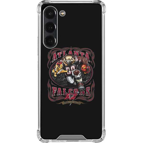 Liquid Blue NFL Atlanta Falcons Running Back Galaxy S23 Plus Clear Case