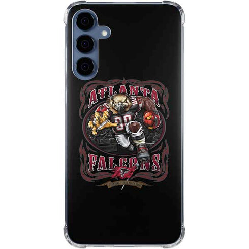 Liquid Blue NFL Atlanta Falcons Running Back Galaxy S24 Clear Case