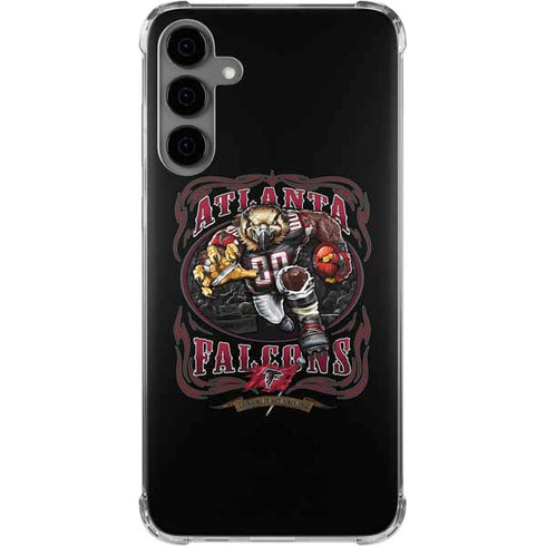 Liquid Blue NFL Atlanta Falcons Running Back Galaxy S24 Plus Clear Case