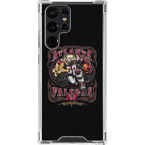 Liquid Blue NFL Atlanta Falcons Running Back Galaxy S24 Ultra Clear Case
