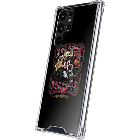Liquid Blue NFL Atlanta Falcons Running Back Galaxy S24 Ultra Clear Case