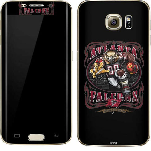 Liquid Blue NFL Atlanta Falcons Running Back Galaxy S7 Edge Skin