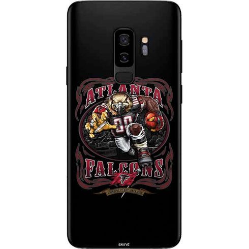 Liquid Blue NFL Atlanta Falcons Running Back Galaxy S9 Plus Skin