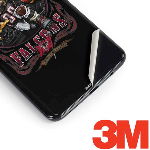 Liquid Blue NFL Atlanta Falcons Running Back Galaxy S9 Plus Skin