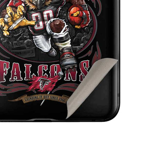 Liquid Blue NFL Atlanta Falcons Running Back Galaxy Z Flip Skin