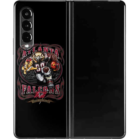 Liquid Blue NFL Atlanta Falcons Running Back Galaxy Z Fold3 5G Skin