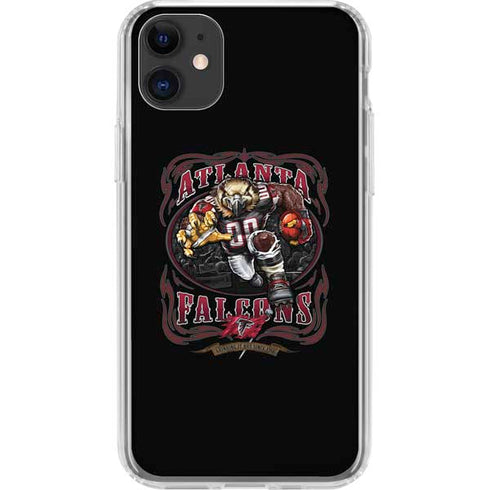 Liquid Blue NFL Atlanta Falcons Running Back iPhone 11 Clear Case