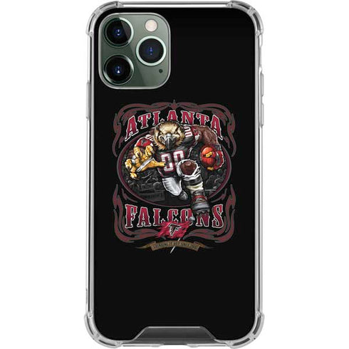 Liquid Blue NFL Atlanta Falcons Running Back iPhone 11 Pro Max Clear Case