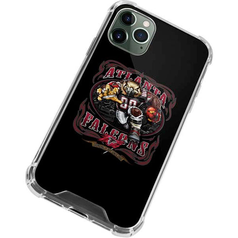 Liquid Blue NFL Atlanta Falcons Running Back iPhone 11 Pro Max Clear Case