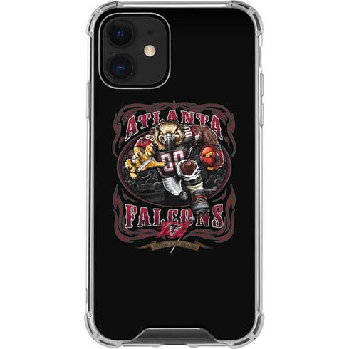Liquid Blue NFL Atlanta Falcons Running Back iPhone 12 Mini Clear Case
