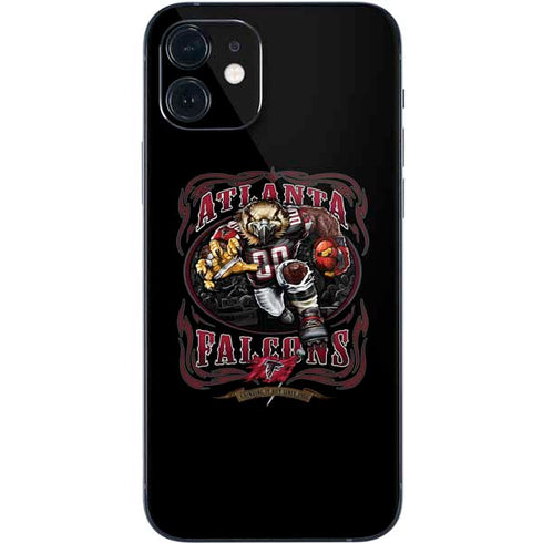 Liquid Blue NFL Atlanta Falcons Running Back iPhone 12 Mini Skin