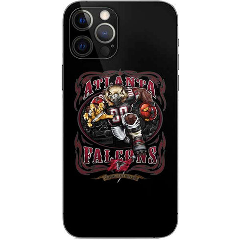 Liquid Blue NFL Atlanta Falcons Running Back iPhone 12 Pro Skin