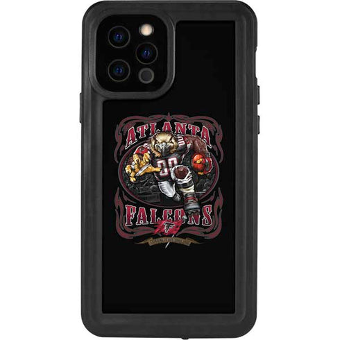 Liquid Blue NFL Atlanta Falcons Running Back iPhone 12 Pro Waterproof Case