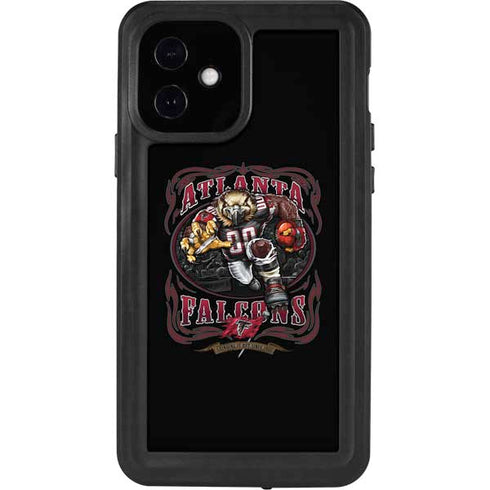 Liquid Blue NFL Atlanta Falcons Running Back iPhone 12 Waterproof Case