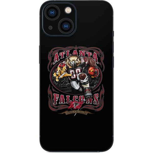Liquid Blue NFL Atlanta Falcons Running Back iPhone 13 Mini Skin