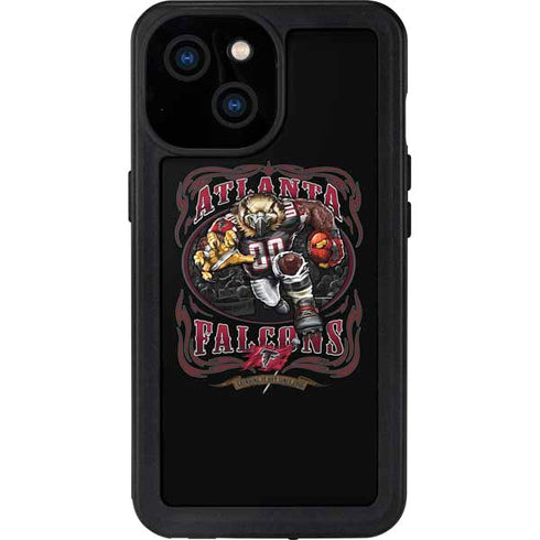 Liquid Blue NFL Atlanta Falcons Running Back iPhone 13 Mini Waterproof Case