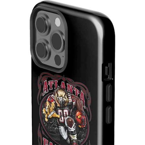 Liquid Blue NFL Atlanta Falcons Running Back iPhone 13 Pro Max Impact Case