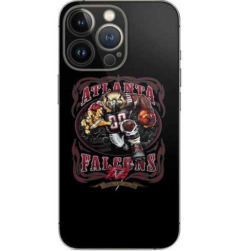 Liquid Blue NFL Atlanta Falcons Running Back iPhone 13 Pro Skin